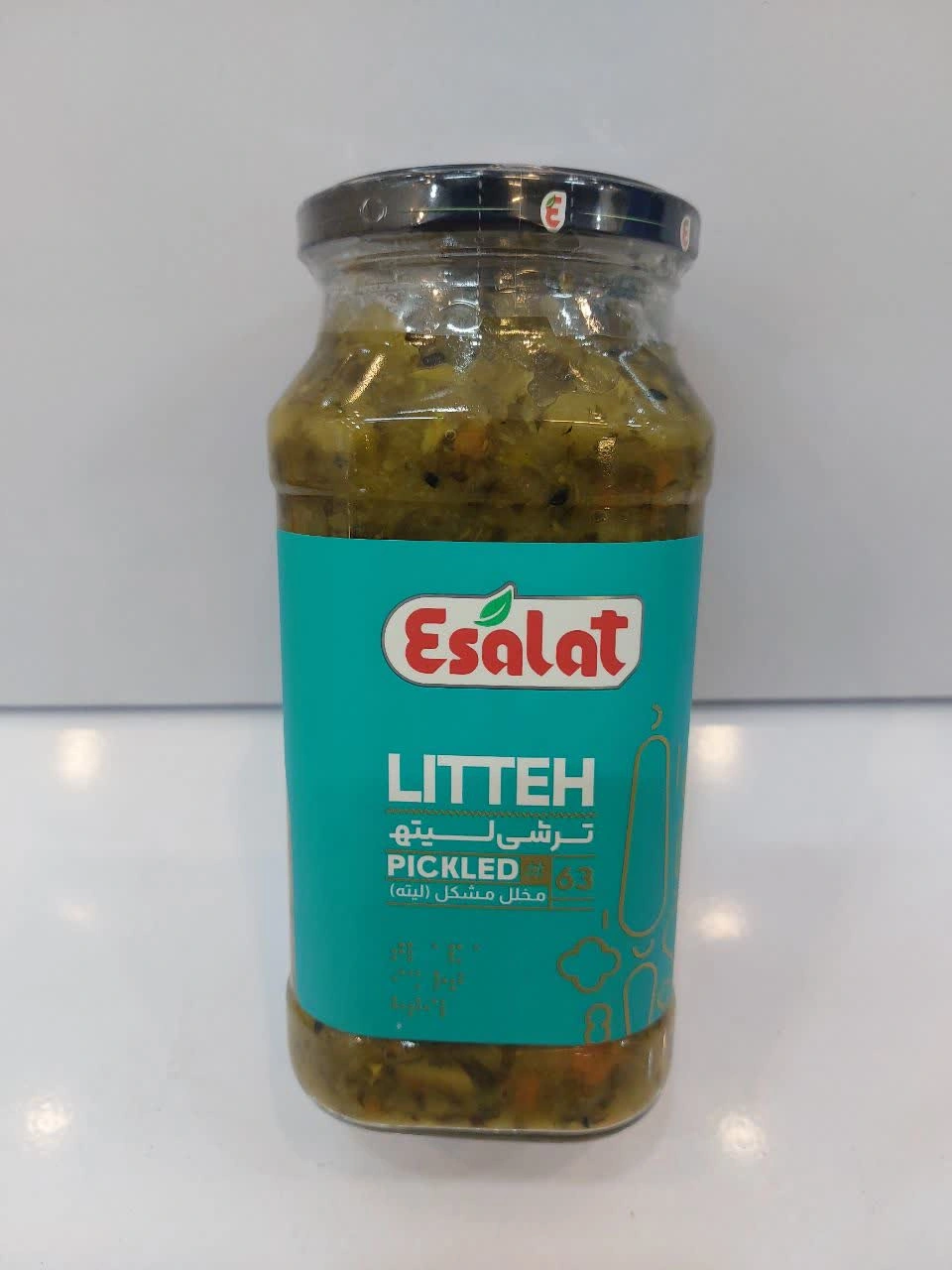 ترشی لیته 580 گرمی (طراحی جدید) اصالت