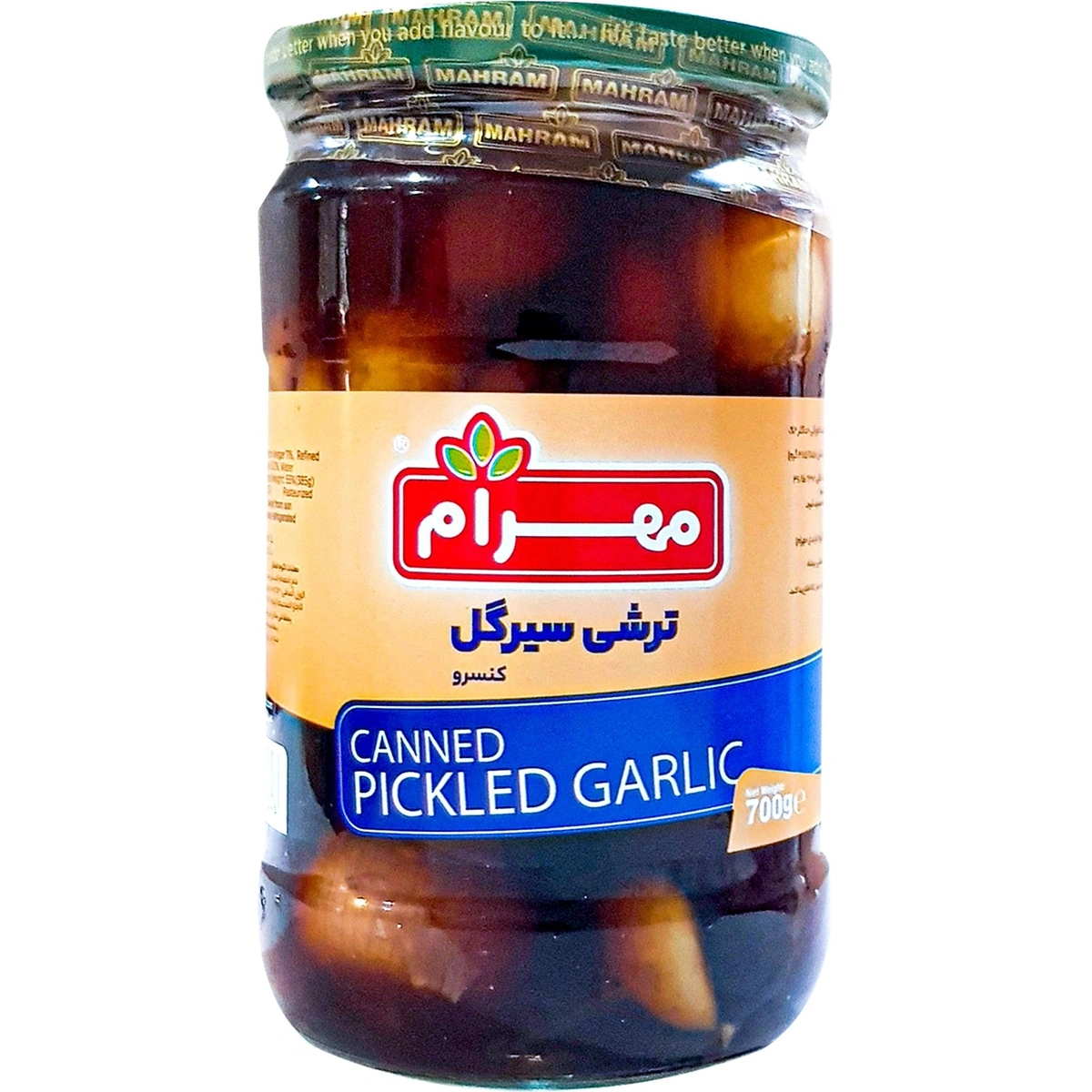 ترشی  سیر گل 680 گرمی مهرام