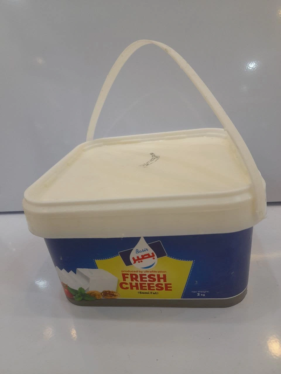 پنیر تازه ( نسبتا چرب ) 2 کیلو گرم بصیر