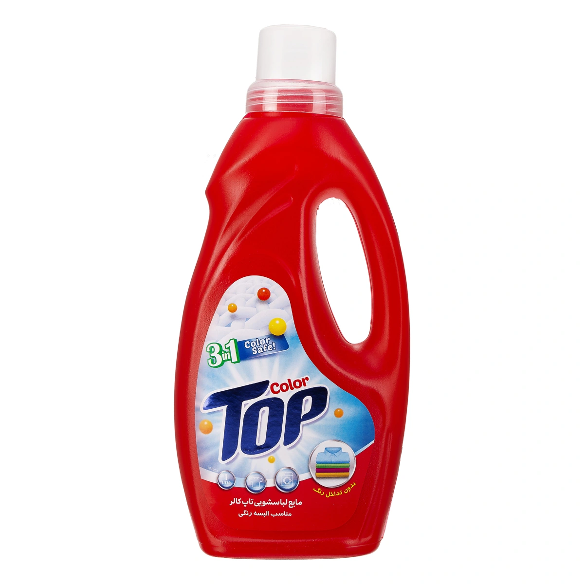 تاپ کالر مایع لباسشویی برای لباس رنگی 1000 گرمی