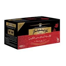 چای سیاه کیسه ای سنتی انگلیسی 25 عددی توینینگز لندن