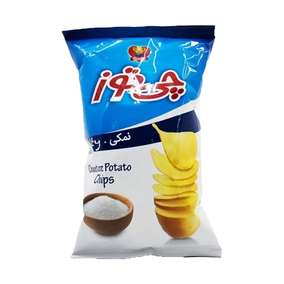چیپس ساده  ( نمکی ) متوسط 65 گرمی چی توز