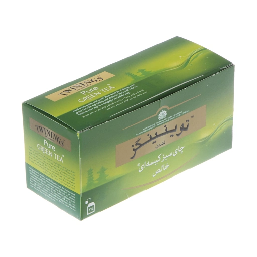  چای سبز کیسه ای خالص 25 عددی توینینگز لندن 