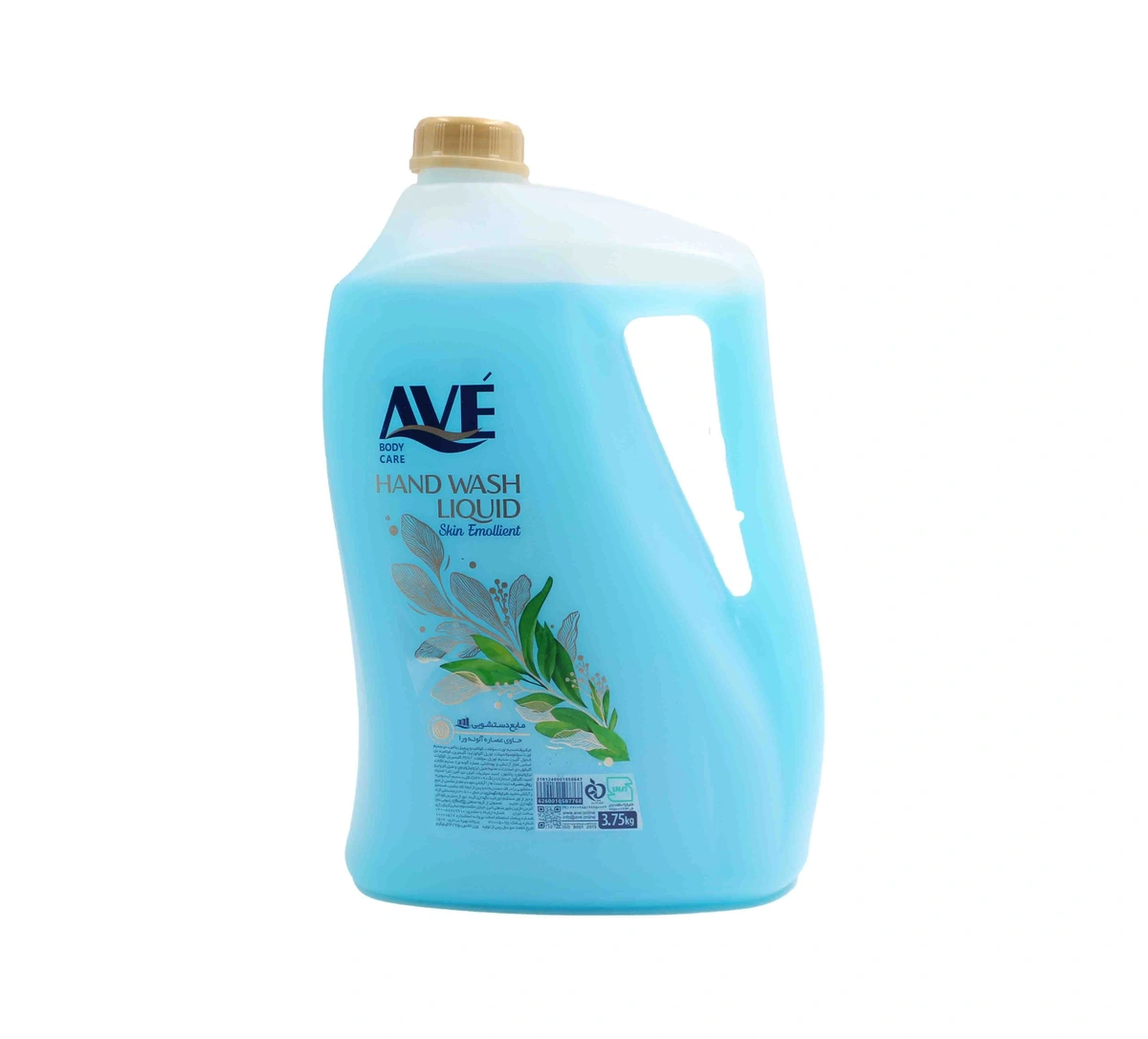 مایع دستشویی صدفی آبی حاوی عصاره الوئه ورا 3750 گرمی اوه 