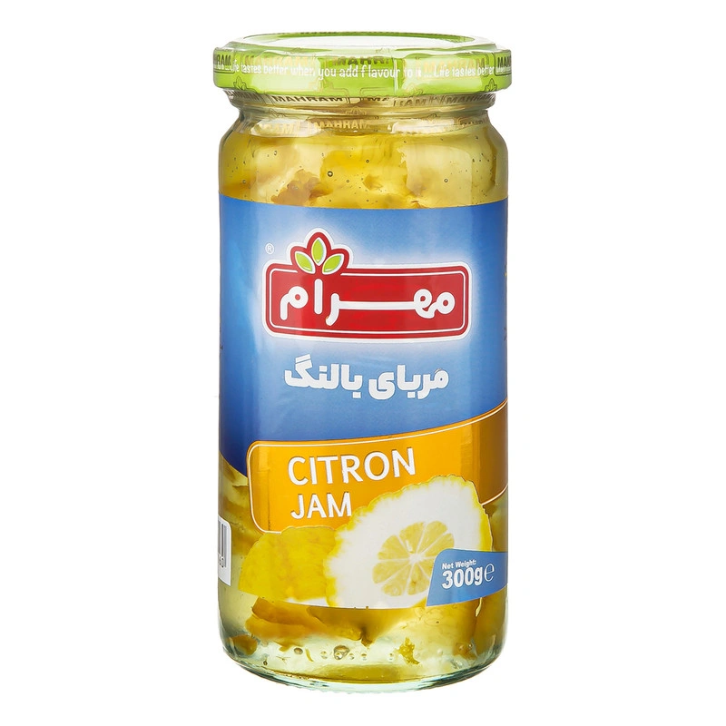 مربا بالنگ شیشه ای 300 گرمی مهرام
