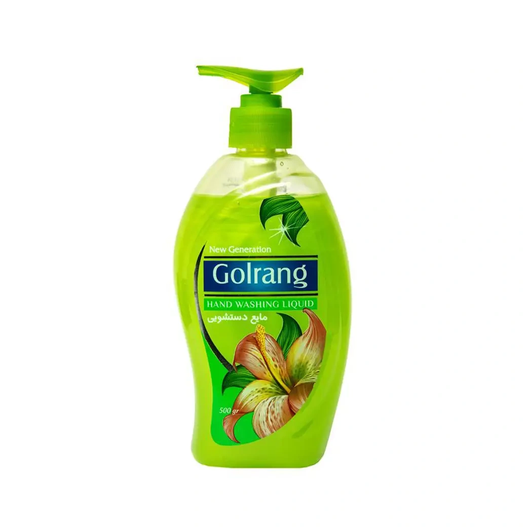مایع دستشویی صدفی حاوی ویتامین ( سبز ) 500 گرمی گلرنگ