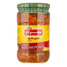 ترشی بندری 650 گرمی مهرام 
