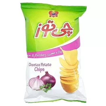 چیپس پیاز و جعفری متوسط 65 گرمی چی توز