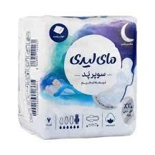 نوار بهداشتی مکسی سوپر پد کتان نیمه ضخیم سایزخیلی بزرگ ( XXL ) 7 عددی مای لیدی