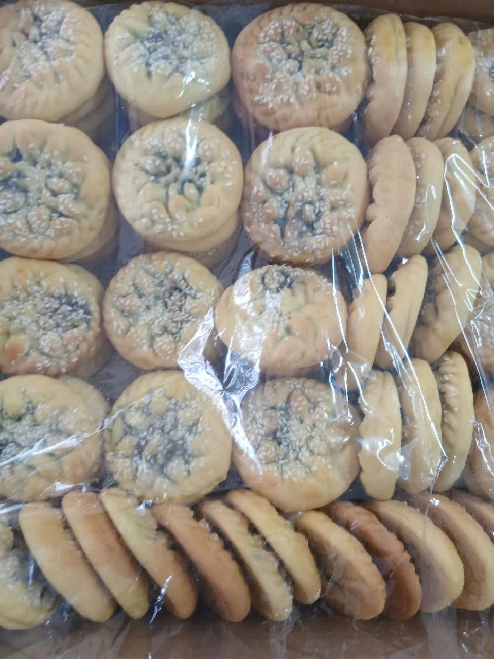 کلمپه صنوبر کنجدی کیلویی