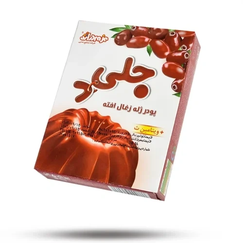 پودر ژله زغال اخته جلی د