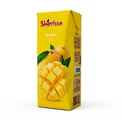 آب میوه نی دار انبه 200 میلی لیتری شریسا