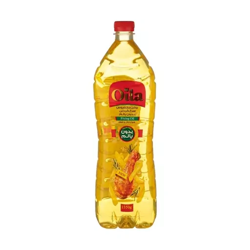 روغن سرخ کردنی  بدون پالم 1350 گرمی اویلا 