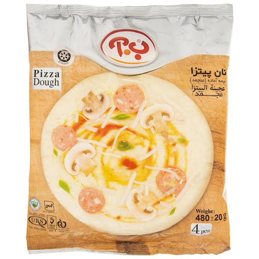 نان پیتزا 480 گرمی ب . آ