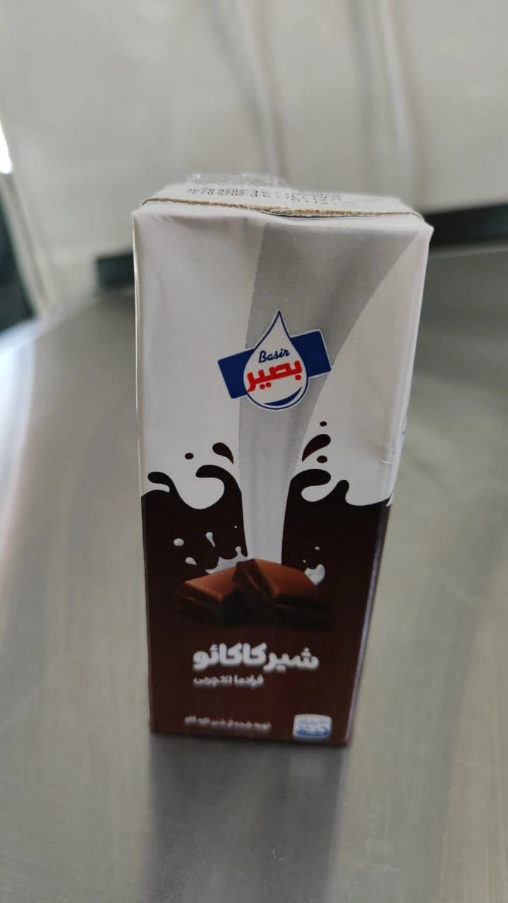 شیر کاکائو 200 میلی لیتری بصیر