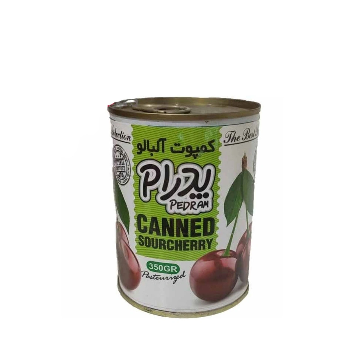 کمپوت آلبالو 360 گرمی پدرام