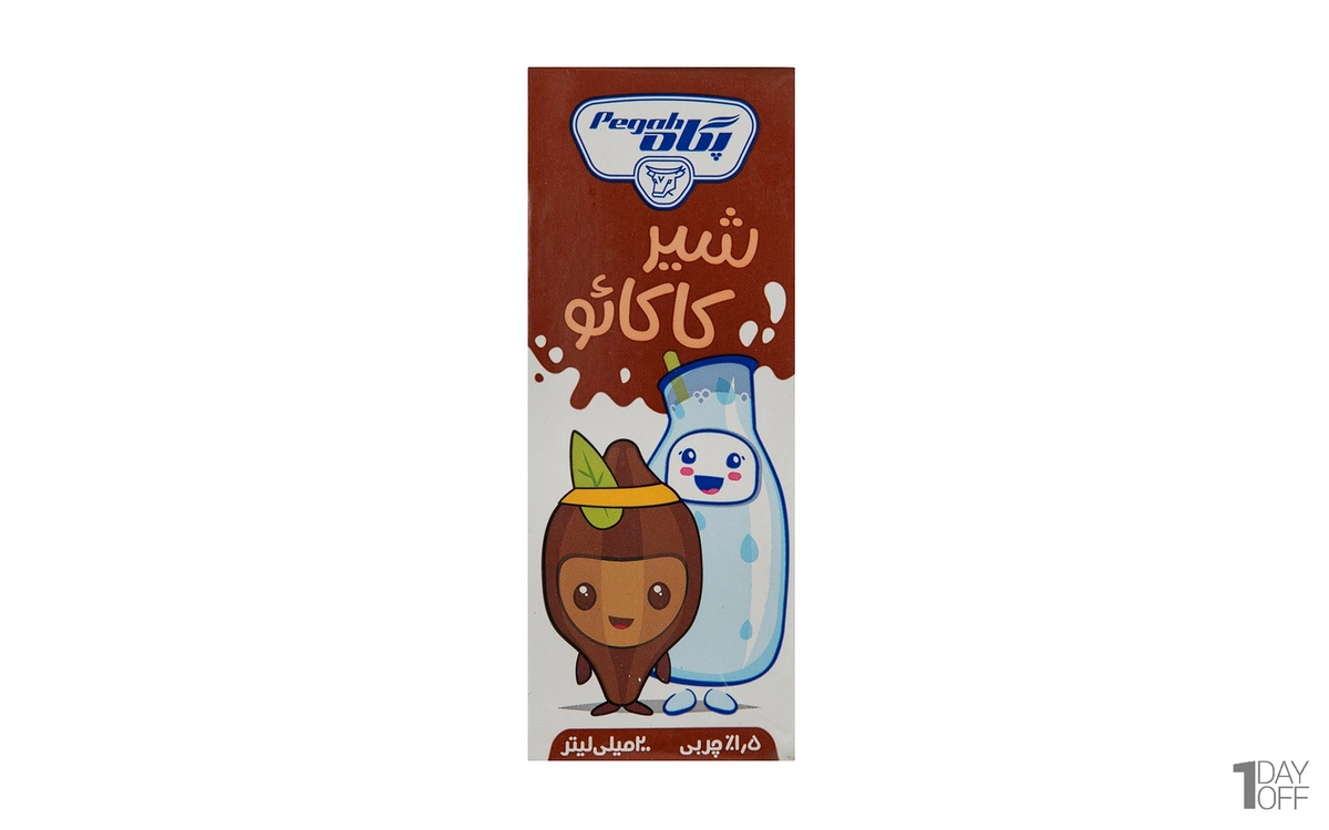 شیر کاکائو 200 میلی لیتری پگاه