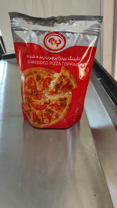 پنیر پیتزا تاپینگ  500 گرمی ب . آ