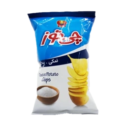 چیپس ساده  ( نمکی ) متوسط 65 گرمی چی توز