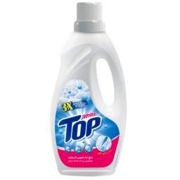 تاپ وایت مایع لباسشویی مخصوص پرده و لباس روشن سفید 1000 گرمی