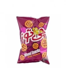  اسنک چرخی پنیری 90 گرمی چی توز