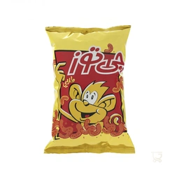 اسنک طلایی پنیری کوچک 65 گرمی چی توز