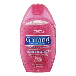 گلرنگ شامپو صورت و بدن حاوی دانه های لایه بردار صورتی 280 گرمی